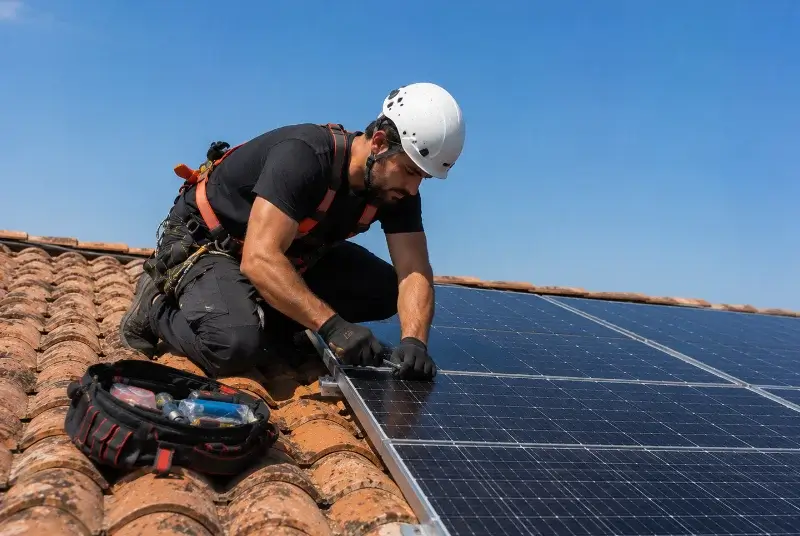 Maintenance et monitoring de panneaux solaires à Civrac-de-Blaye